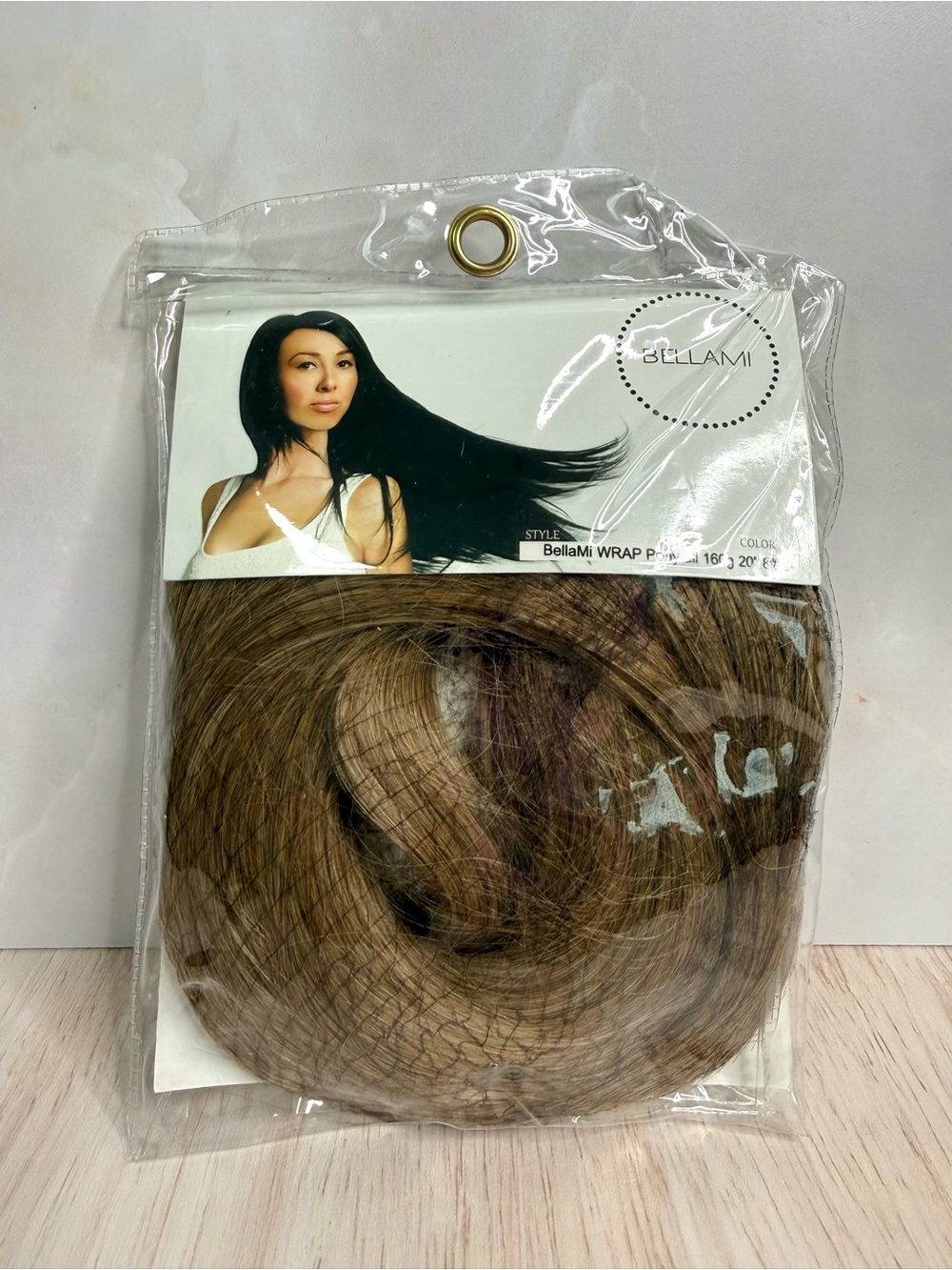 BELLAMI Ponytail Wrap Hairpiece - Ash Brown Blend